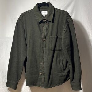 Goodfellow & Co Olive Green Lightweight Shirt Jacket